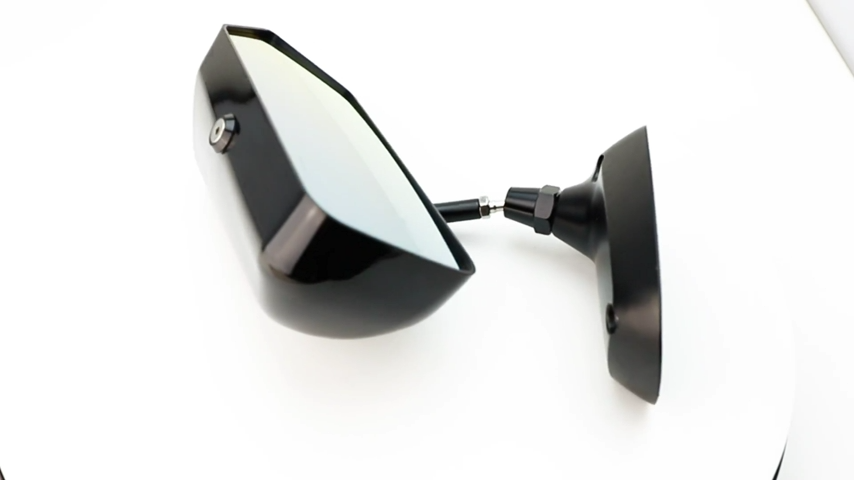 Black Universal F1 Style Side Mirrors w/Blue Glass For Acura Black Universal F1 Style Side Mirrors w/Blue Glass For Acura
