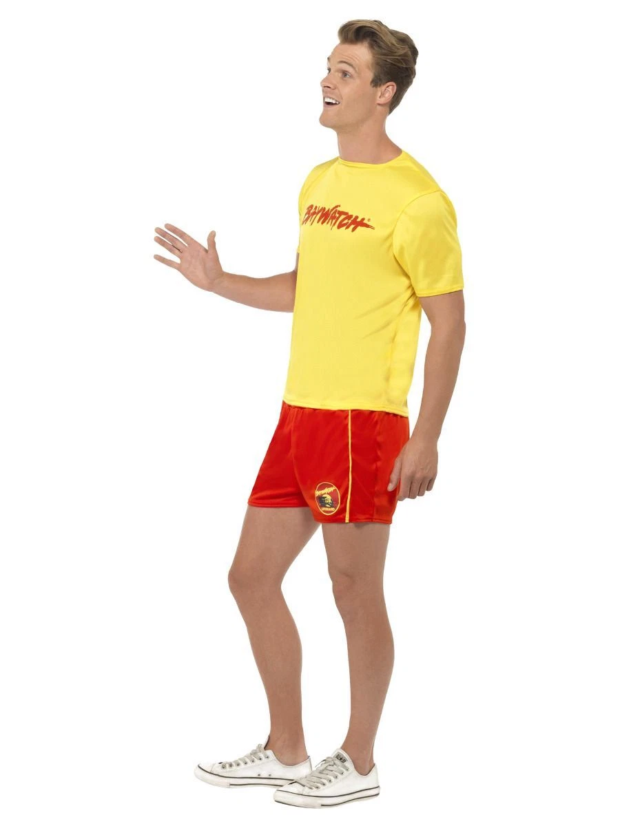 Yellow shirt red best sale shorts