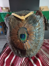 Vintage Peacock Feature Purse 