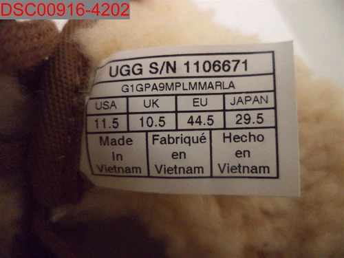 Scuff Marks UGG 男式 ChestnutSuede Harkland 防水靴 11.5 192410601172 - 第 7 张/共 10 张