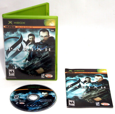 Pariah Xbox Complete with Manual Works Great Groove & Digital Extremes!!