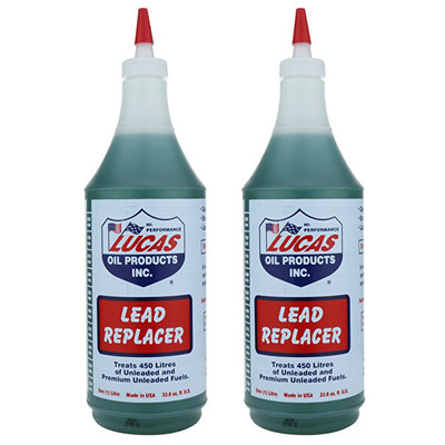 2 x Lucas Lead Substitute Replacement Fuel Additive Treatment Unleaded ...