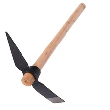 Atyhao Garden Pick Tools Hand Garden Pick Axe Multipurpose High Carbon Steel ...