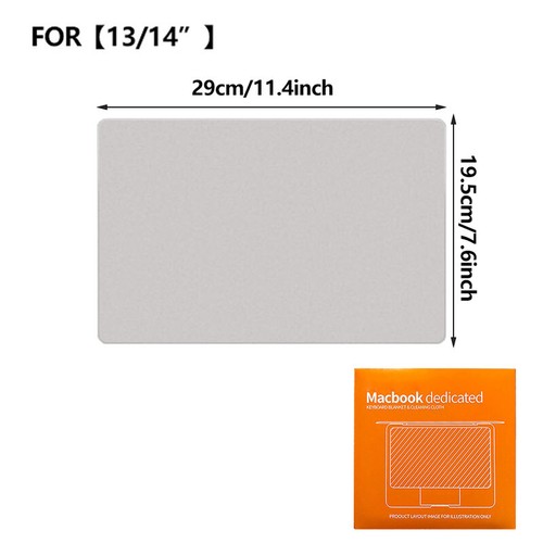 Dustproof Microfiber Cover Cleaning Cloth Keyboard Blanket Protective Film For M - Afbeelding 11 van 11