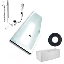 RAUMSPARWANNE PLATZSPARWANNE BADEWANNE HOESCH COMBI 160X70 LINKS 5590.010 