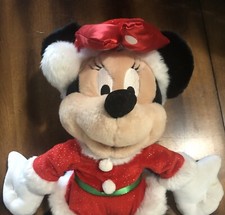 Disney Holiday Minnie Mouse Large Plush 2008