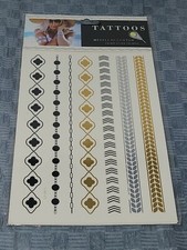 James Paul Matallic Metallic Luster Tattoos Bands