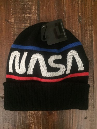 NASA Beanie Hat NWT One Size Fits All 