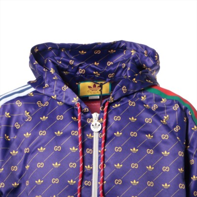 Gucci x Adidas GG 22SS Polyester & Nylon Jacket 44 Men's Gucci x Adidas GG 22SS Polyester & Nylon Jacket 44 Men's