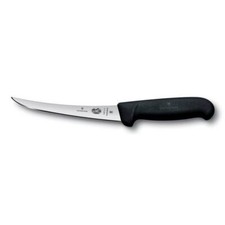 VICTORINOX 6" BONING KNIFE CURVED NARROW FLEXIBLE BLADE FIBROX BUTCHER 5.6613.15