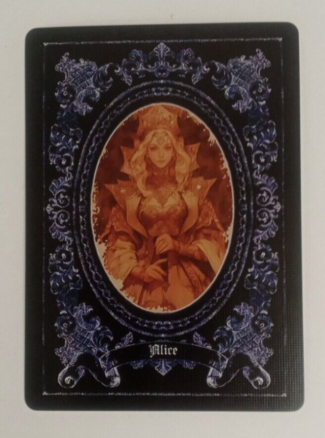 Fairy Tale Alice In Wonderland Playing Card Queen Hearts | eBay
