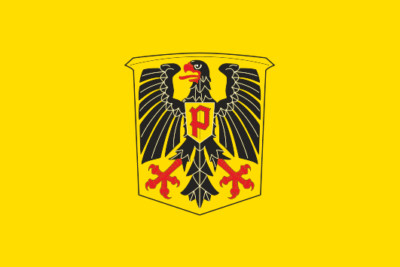Aufkleber Worms OT Pfeddersheim Flagge 8 x 5 cm Autoaufkleber Sticker