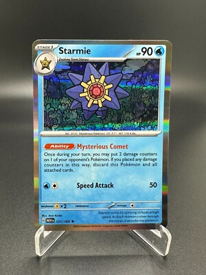 Starmie 121/165 - Scarlet & Violet - 151 - Pokemon TCG | eBay