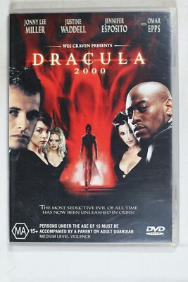 Dracula 2000 (DVD, 2000) Gerard Butler, Justine Waddell  Reg 4 Preowned (D722)