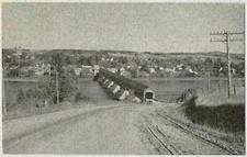 Hartland Covered Bridge, Hartland, New Brunswick, Canada 1954