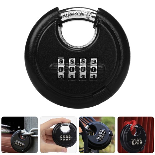 3PCS -Kombination sperrt Sicherheit 4 -Ziffer -Code -Schloss für Gate Fitness - 第 12/12 張圖片