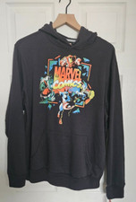 Marvels Avengers Hooded Sweater Pullover Men's Medium NEW 
