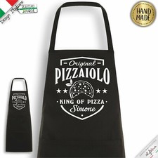 Grembiule Pizzaiolo Personalizzato con nome, regalo compleanno festa del papà