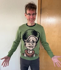 Ward Sutton Jerri Blank Sweater Cotton / Poly Blend  Amy Sedaris Strangers Candy