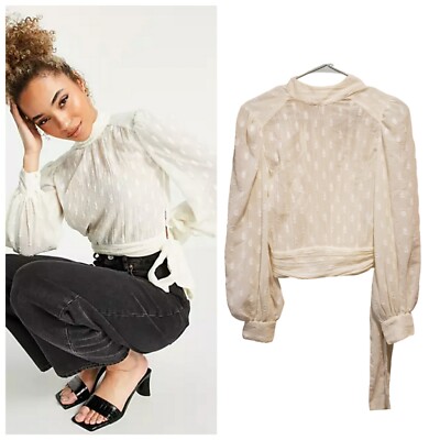 sheer blouse asos