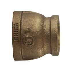 Midland Industries 44438 Reducing Coupling, 3/4 in FPT x 1/2 in FPT, Bronze - Picture 1 of 1