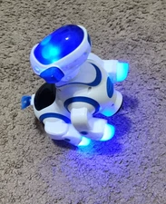 Liberty Imports Robot Dog Toy Bump+Go Electronic Pet Puppy Walks Music Lights