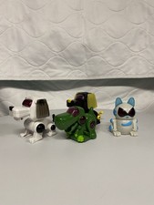 McDonald Happy Meal Toys Robo-Chi Pets Lot Of 4 Untested Y2K Toy