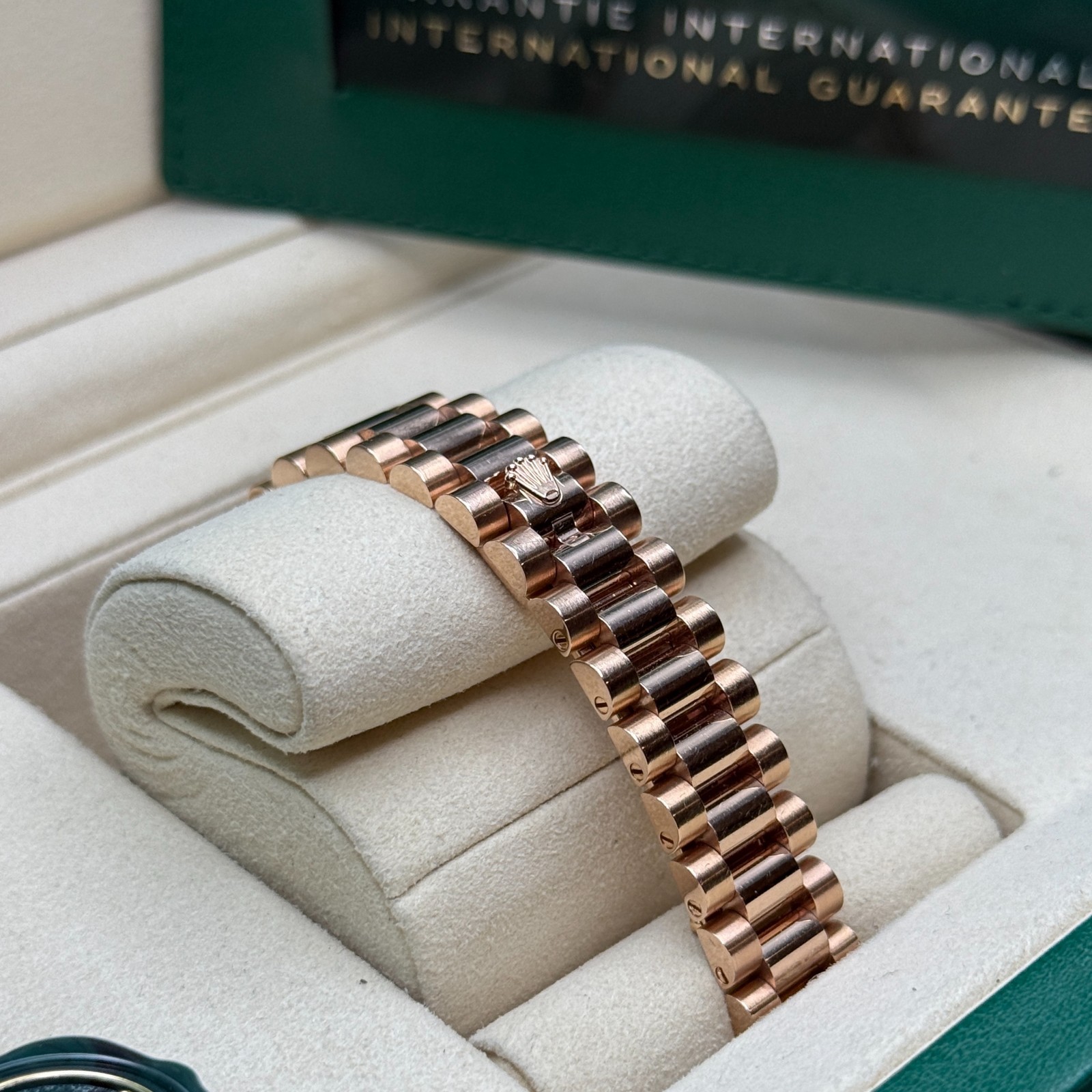 Rolex Lady-Datejust Chocolate Diamond Rose Gold Diamond Bezel President image 7