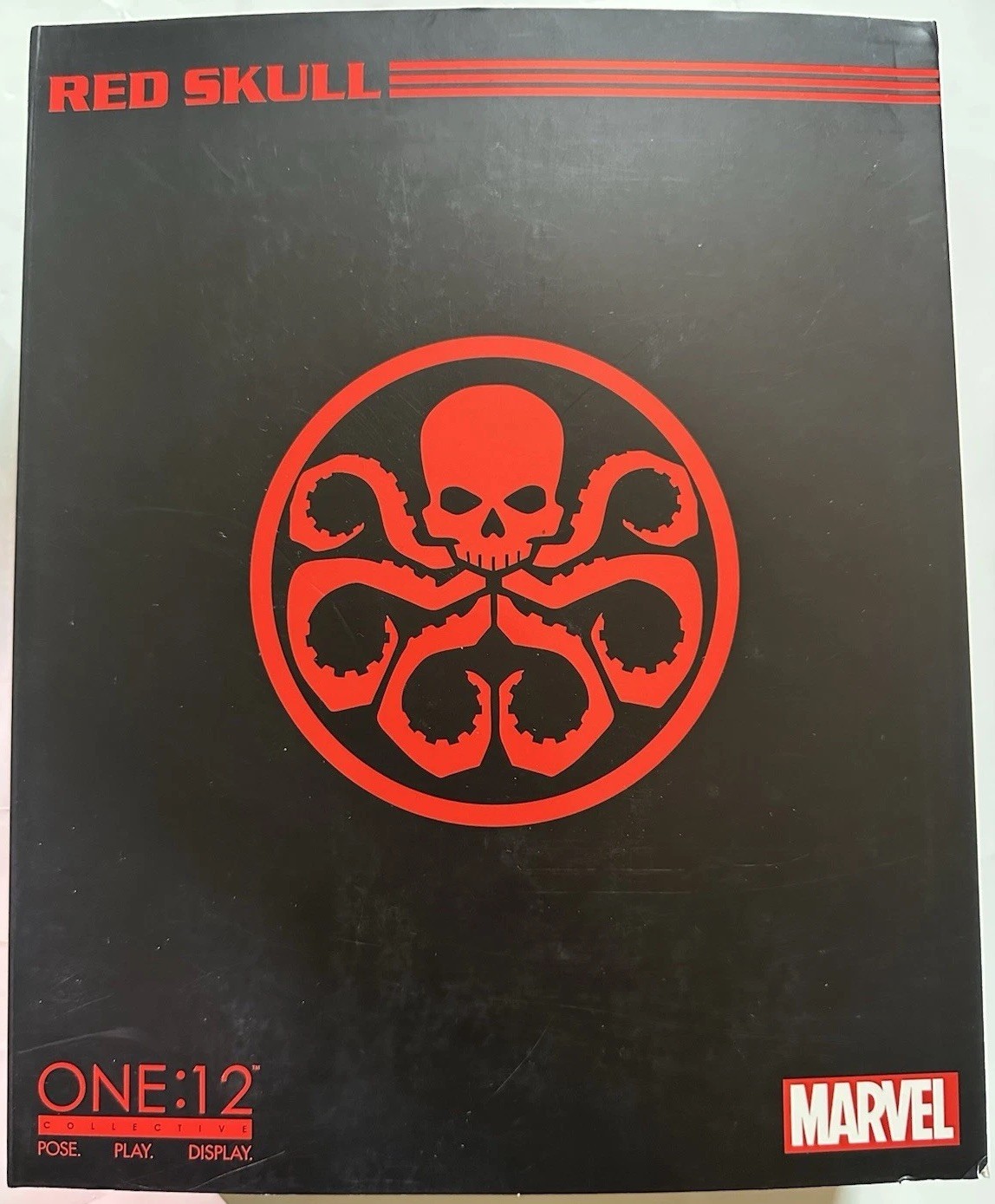 Red Skull Mezco One 12 One:12 RARE 2017 Marvel | US Seller | Hydra AIM Skull