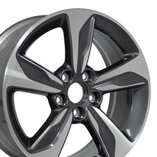 Set4 18x7.5 Gunmetal 64119 Oem Honda Pilot Rims 5x120 50et