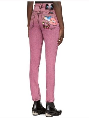 Marc Jacob Pink Stovepipe Jeans Size 27 . So Stunning