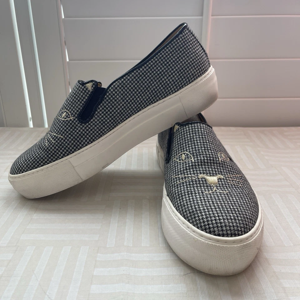 Charlotte Olympia “Cool Cats”  Slide On Sneakers Shoes Size 41 / 11 - Image 2 of 4