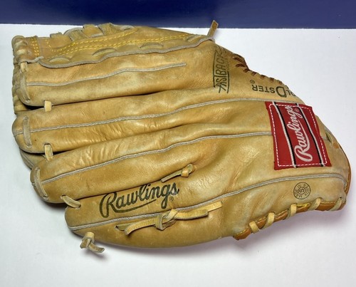Guante de softbol vintage Rawlings RSGXL talla Supe-R de cuero modelo Fastback derecho - Imagen 3 de 8