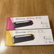 2 Of Brand New Combo Toner Cartridge Yellow & Magenta Compatible With HP
