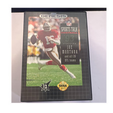 SEGA NFL Sports Talk Football '93 Joe Montana Sega Genesis NTSC-U/C w/ Manual