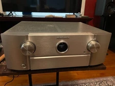 Marantz SR6015 Rare Silver-Gold 9.2-Channel 8k Home Theater Receiver 230v