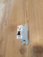 MEM 451 QEB 45 AMP M6 TYPE B  MCB SINGLE POLE Circuit Breaker, 451QEB SENT FAST 