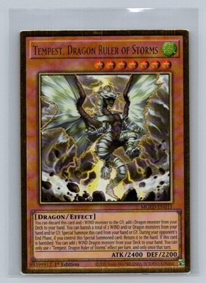 Maximum Gold: El Dorado #MGED-EN011 Tempest, Dragon Ruler of Storms