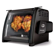 Showtime Large Capacity Rotisserie & BBQ Oven Modern Edition, Simple Switch C...
