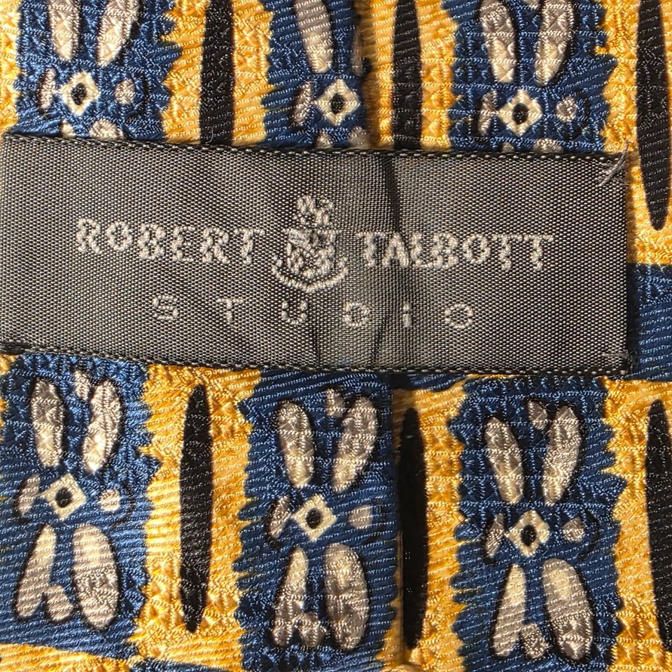 Lot of 2 Robert Talbott Silk Ties, Geometric: Best Of Class (Embossed) &amp; Studio | eBay