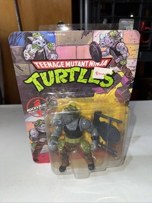 1990 Rocksteady  TMNT Teenage Mutant Ninja Turtles Playmates Read