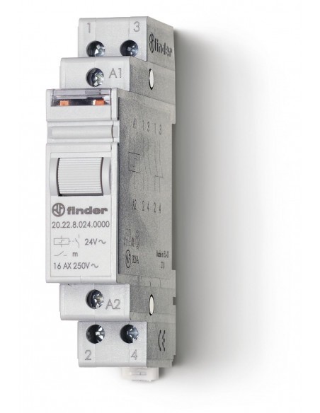 Télérupteur volet roulant Finder 230V évitant le blocage de moteur 16A