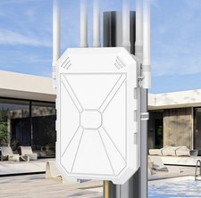AX1800 Outdoor WiFi 6 Extender, High Power Outdoor WiFi Extender Signal Booster