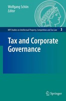 Wolfgang SchöN | Tax And Corporate Governance | Taschenbuch | Englisch (2010)