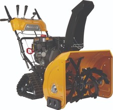 Schneefräse Benzin Schneeräumer Raupenantrieb 7PS 252cm³ Elektrostart LED Licht