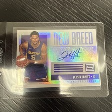 JOSH HART 2017-18 PANINI STATUS NEW BREED RC ROOKIE RC AUTOGRAPH NRMT *LAKERS*