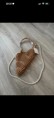 Shell Beach Bag With Long Strap - Image 1 of 2
