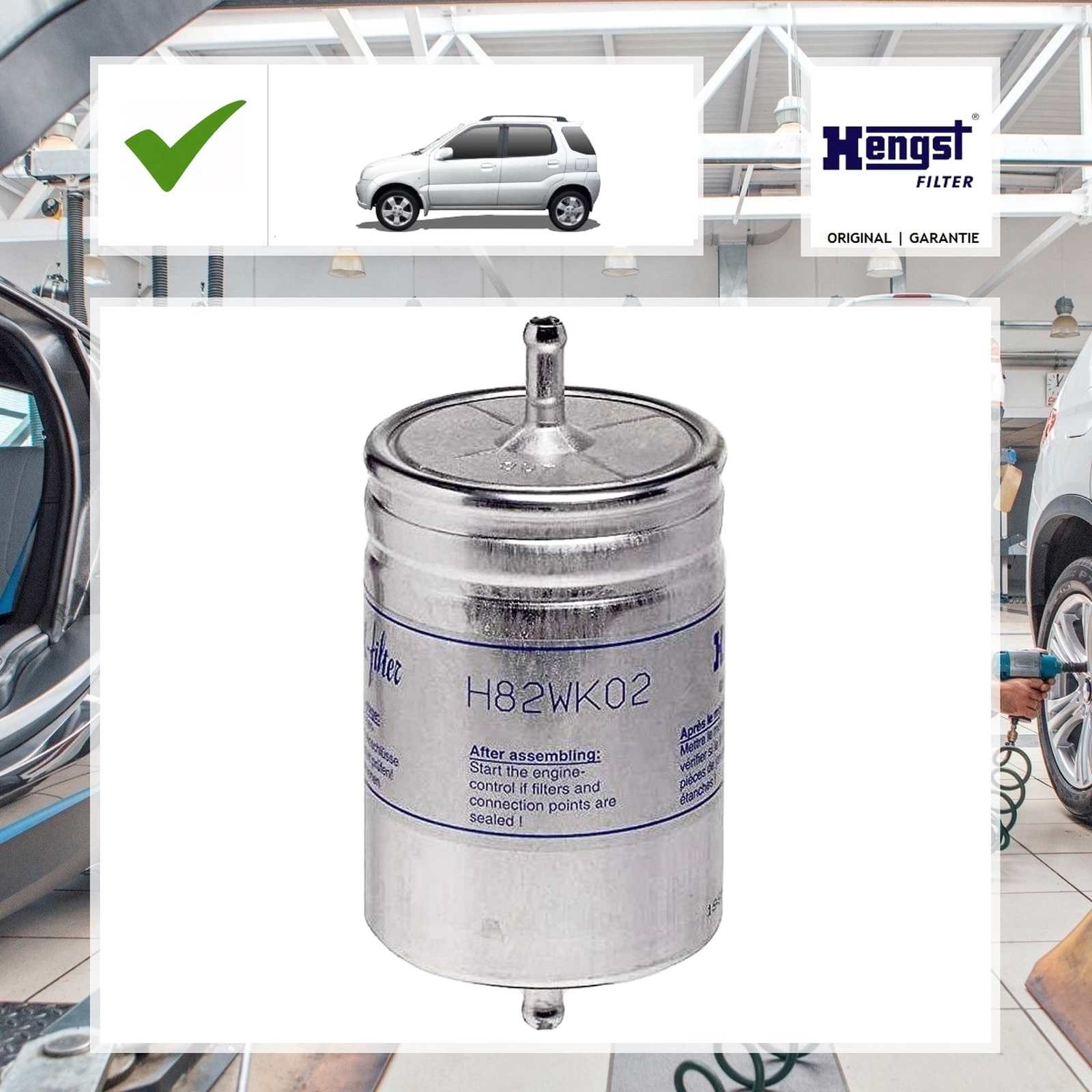 Hengst Filter Kraftstofffilter MERCEDES-BENZ SLK (R170) 200 (170.435)