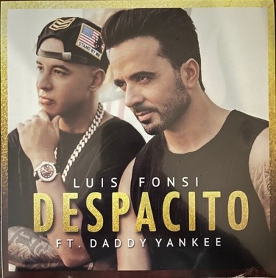 LUIS FONSI Despacito 7'' NEW VINYL Universal Latino Daddy Yankee Justin Bieber