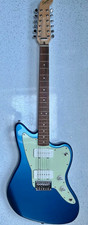 Squier Paranormal Jazzmaster XII 12-String Electric Guitar, Lake Placid Blue